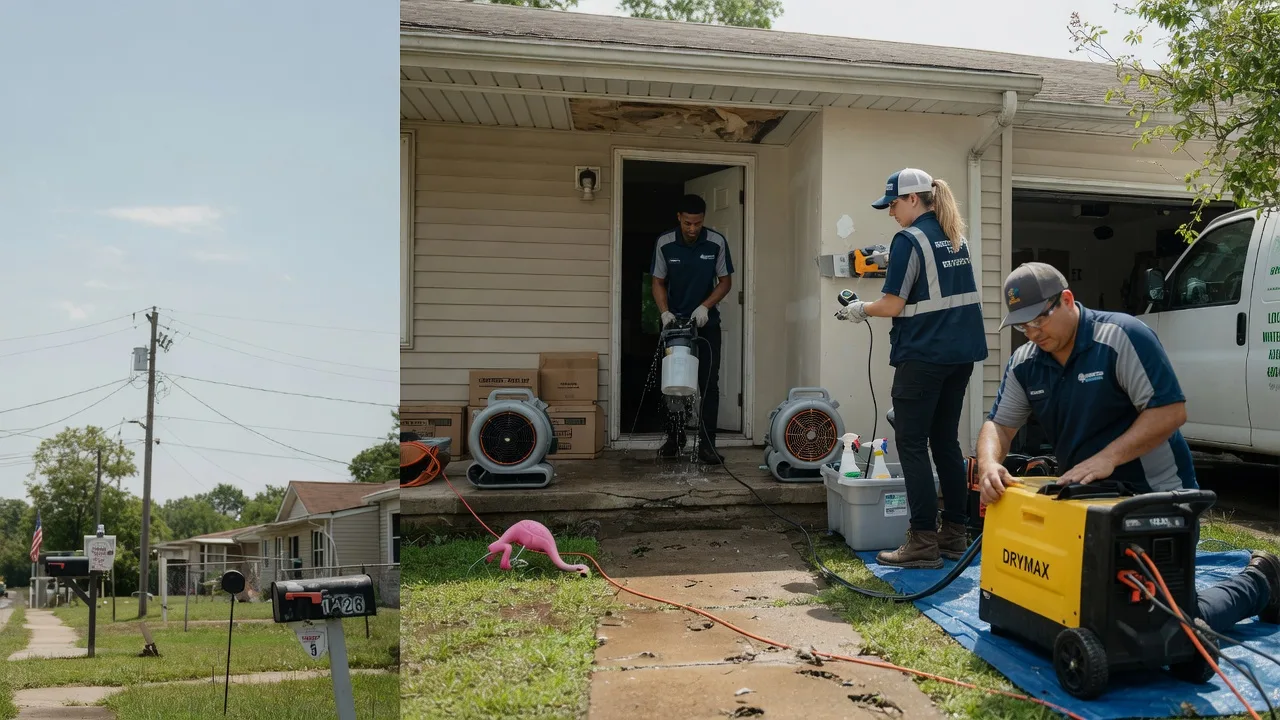 Storm Damage Water Removal in West Paducah, KY near me